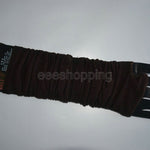 Women Long Fingerless Gloves Fashion Striped Elbow Gloves 2020 Warmer Knit Mittens Work Gloves