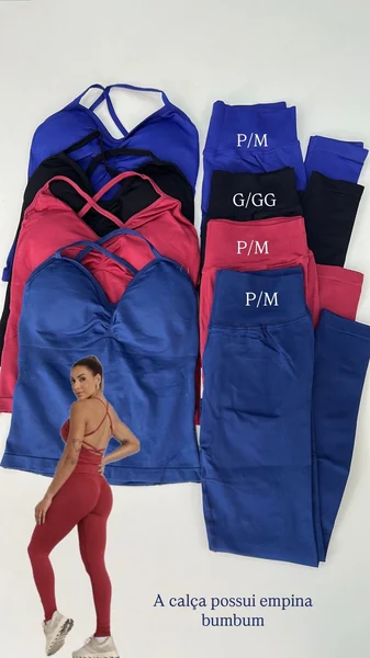 Conjunto com empina bumbum — foto 4