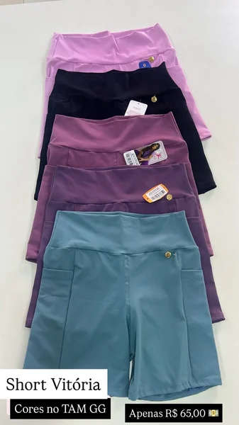 Short Vitória Plus Size — foto 1