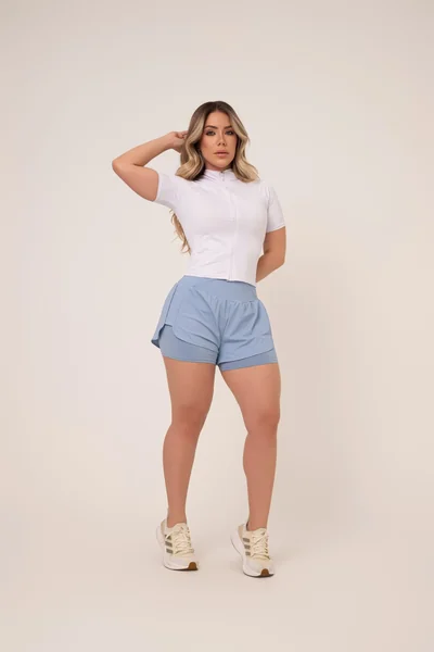 Blusa com zíper frontal — foto 3