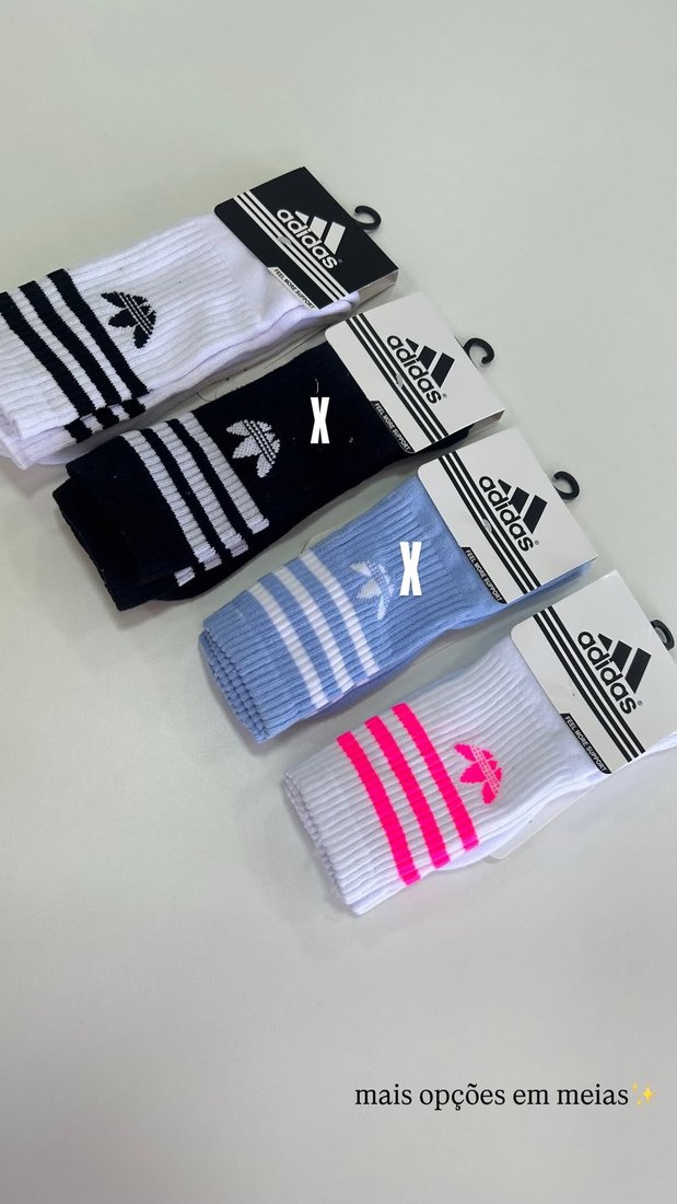 Meia inspiração adidas