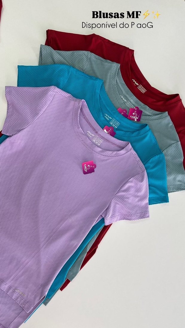 Blusa Dry Fit parte de trás mais longa